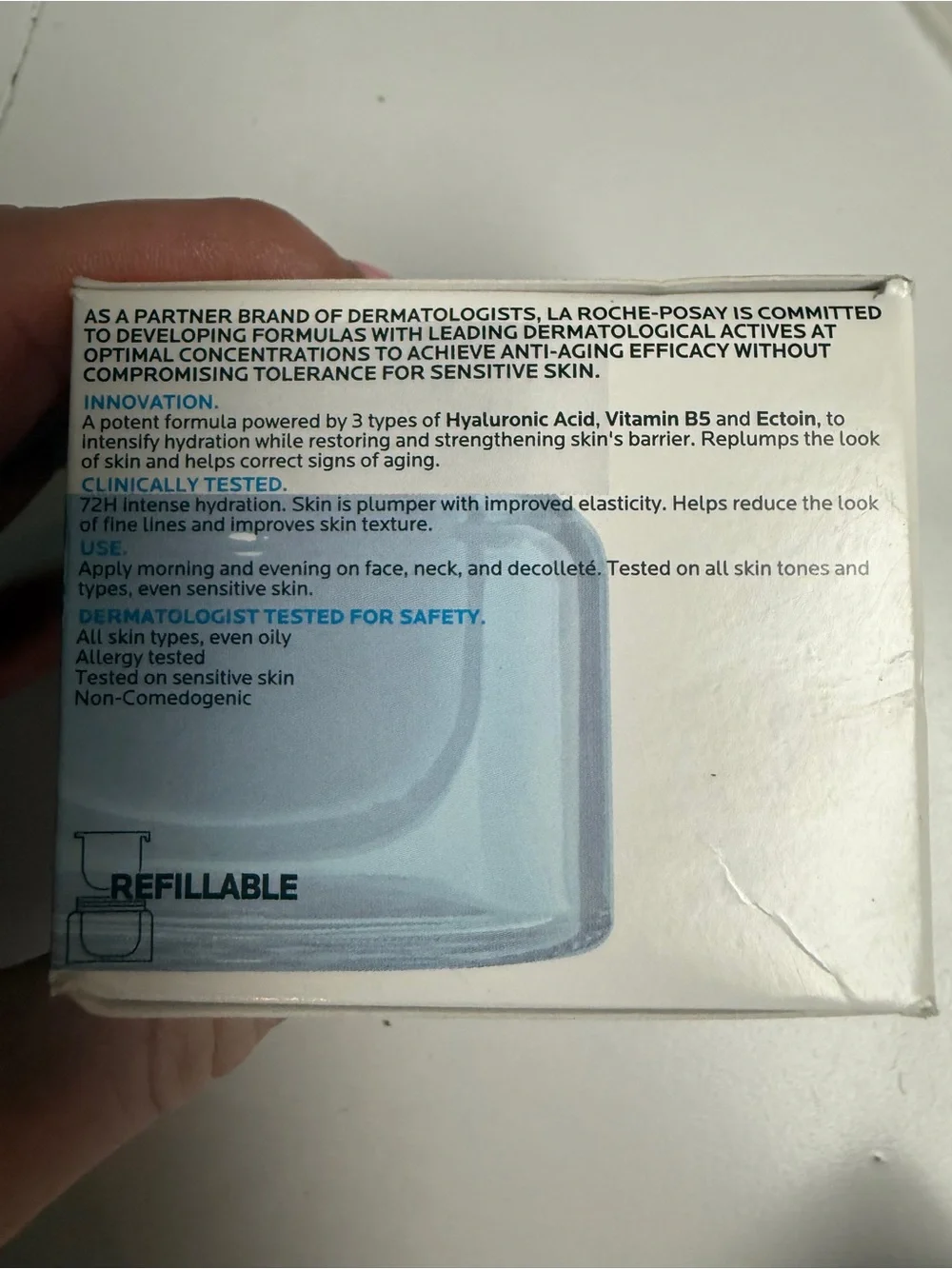 La Roche-Posay Hyalu B5 Suractivated Cream with Hyaluronic Acid, 1.69 OZ
